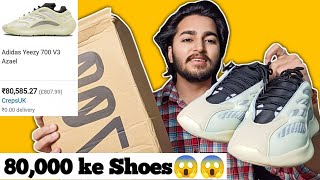 Adidas Yeezy 700 V3 Shoes Unboxing  मेने 80 000💰💵 के Shoes लिए  😱  Sahil Nagpal Vlogs [upl. by Iruj88]