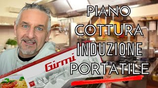 Piano cottura a induzione portatile GIRMI splendido design 🔝 [upl. by Nahrut]