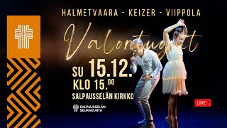 Valontuojat  konsertti 1512 klo 1500  Salpausselän kirkko [upl. by Semyaj]