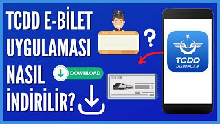 TCDD EBilet Uygulaması Nasıl İndirilir [upl. by Evvie508]