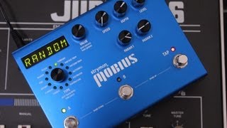 Strymon Mobius Demo with Roland Jupiter 6 Analog Polysynth [upl. by Aneerb]