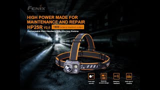 Fenix HP25R V20  LEDStirnlampe  1600 Lumen [upl. by Cleave]