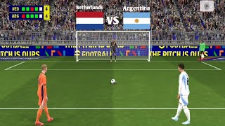 🔥Netherlands vs Argentina full penalty shootout  Arg vs Ned Match Highlight [upl. by Haliek]