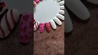 Dotting nail art for beginners💅☺️✨ youtubeshorts shortvideo nailart2024 nailarttutorial [upl. by Johppa]