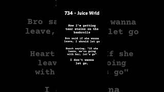 734  Juice Wrld viral rap song lyrics juicewrld [upl. by Chloe]