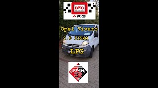 Opel Vivaro 20 montaż gazu BRC od ARG Auto Gaz Łódź [upl. by Nomrej610]