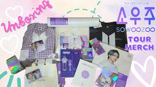 〈UNBOXING〉BTS 2021 6TH MUSTER SOWOOZOO MERCH 💜 [upl. by Etennaej]