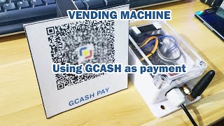 Vending Machine Using GCASH as payment Update 02 [upl. by Hudgens]