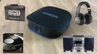 Anker SoundSync A3341 2 in 1 Bluetooth Transmitter amp Receiver  Review 2018 [upl. by Iong]