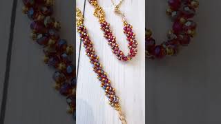 DIY  how to make beaded accessories  My beautiful beaded jewellery Collection sweetcreations [upl. by Yde]