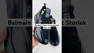 Balmain Paris Mens Svart Storlek Sneaker Shoes Size 43 balmain prelovedtreasures [upl. by Simmons]