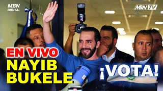 ENVIVO Nayib Bukele llega a Votar  Elecciones Presidenciales 2024 [upl. by Sorvats329]