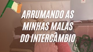 Arrumando as MALAS para o meu INTERCÂMBIO na irlanda • DICAS Sabrina Daré [upl. by Brinna]