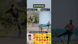 Indian Army Stend with Army lover boy Stend motivation army indianarmy trending viralshorttrend [upl. by Delora538]