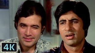 Diye Jalte Hain  Amitabh Bachchan Rajesh Khanna  Namak Haraam  Full 4K Video Song [upl. by Ahsitram632]