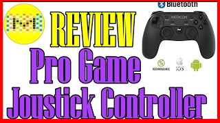 Review Matricom GPad XYBA Wireless Rechargeable Bluetooth Pro Game Pad Joystick [upl. by Eves]