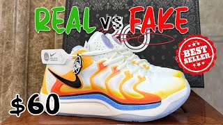 Nike KD 17 REAL vs FAKE [upl. by Yud]