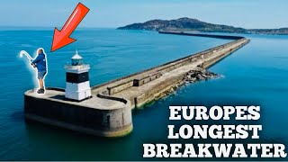 FISHING the BIGGEST BREAKWATER in EUROPE ❗️ [upl. by Ttenyl]