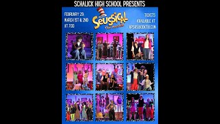 Schalick High School presents SEUSSICAL THE MUSICAL Feb 29 Mar 1 amp 2  7 pm [upl. by Mervin]