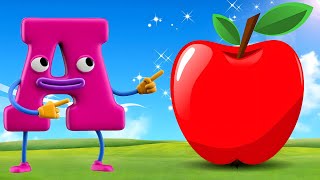 Christmas Phonics Song for Toddlers  A is for Apple  Phonics Sounds of Alphabet  ABC phonic song [upl. by Darrej]