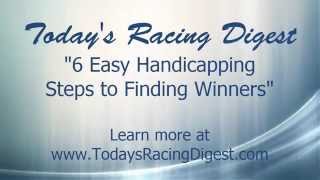 6 Quick Steps Every Horse Racing Handicapper Should Follow Before Placing a Bet [upl. by Auhel]