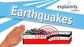 Earthquakes explained explainity® explainer video [upl. by Tessil]