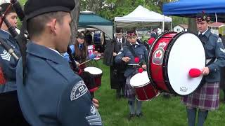 121 Air Cadets compete in Cobourg Scottish Festival [upl. by Latihs]