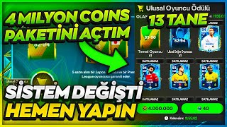 SİSTEM DEĞİŞTİ  HEMEN BUNU YAPIN  EFSANEVİ PAKET AÇILIMI  FC Mobile [upl. by Sida]