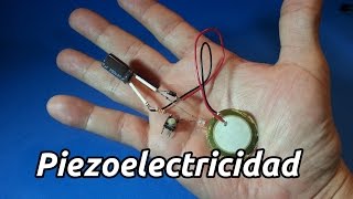 Generador de Energía Piezoeléctrico [upl. by Sirovat]