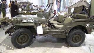 5  5  2013 FIERA DI MILITARIA A VERCELLI  JEEP WILLYS USA  2 GM [upl. by Joshuah]