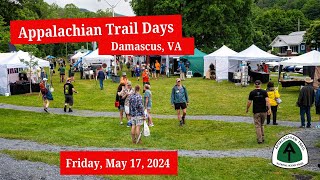 Appalachian Trail Days 2024  Friday May 17th  Happenings Hikers Vendors amp YouTubers Oh My [upl. by Aenat984]