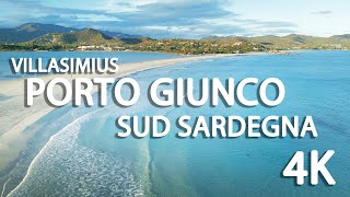 Spiaggia di Villasimius Il Giunco  Sud Sardegna  4K [upl. by Mulvihill368]