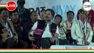 LIVE Shri Rahul Gandhi resumes BharatJodoNyayYatra in Harmutti Assam [upl. by Haimarej]