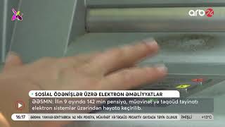 Sosial ödənişlər üzrə elektron əməliyyatlar [upl. by Bethezel]