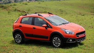 2014 New Fiat Avventura  Road Test Review India [upl. by Boyt]