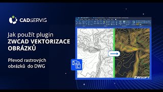 Vektorizace obrázků v ZWCAD ZWVectorization Tool [upl. by Leafar]