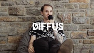 Drangsal über Albumkritik neue Songs und Supportbands  DIFFUS [upl. by Enilarak]