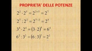 Ripetizioni di matematica  Proprietà delle potenze Videolezioni online [upl. by Alded]