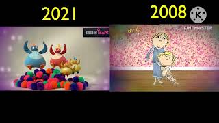 CBeebies Bedtime Song 2021 and 2008 Combination [upl. by Isahella708]