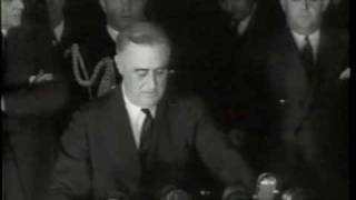 FDR at the Selective Service Draft Lottery October 1940 [upl. by Kaylil367]