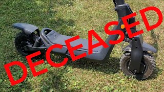 What happened OKAI ES800 PANTHER scooter electricscooter ebike [upl. by Tonina]