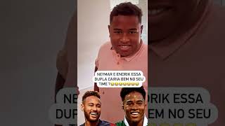 NEYMAR E EMDRICK ESTAO EM SALVADOR SHORTS FUTEBOL [upl. by Edak]