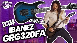 The BEST Update To Ibanezs GIO Range Ever  2024 Ibanez GRG320FA Demo [upl. by Nauqahs]