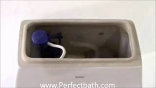 TB108 Single Flush Toilet from wwwPerfectbathcom [upl. by Ayhdnas]