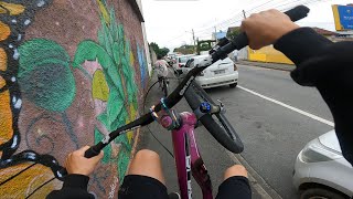 GR4U DE BIKE PELA CIDADE BIKE VLOG [upl. by Babara760]