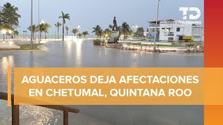 Suspenden clases en Othón P Blanco y Bacalar tras intensas lluvias en Quintana Roo [upl. by Odranoel331]