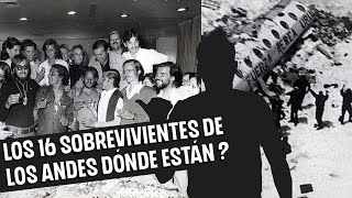 Los 16 Sobrevivientes de la tragedia de los Andes MIRA QUE PASO CON ELLOS [upl. by Aldin476]