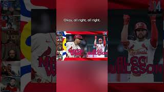 Should Maysn Winn be MLB Rookie of the Year shorts stlcards stlouiscardinals [upl. by Nevsa673]