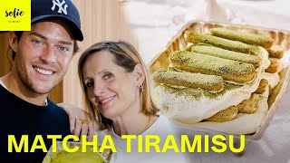 Zo maak je Matcha Tiramisu Recept van Cesar Casier 💚🍰  Sofie Dumont [upl. by Ardnua]