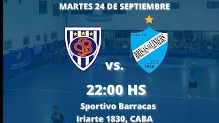 Sportivo Barracas  Brisas de Liniers 4tos de Final Liga de las Estrellas Vuelta 32 en la Ida [upl. by Anniroc]